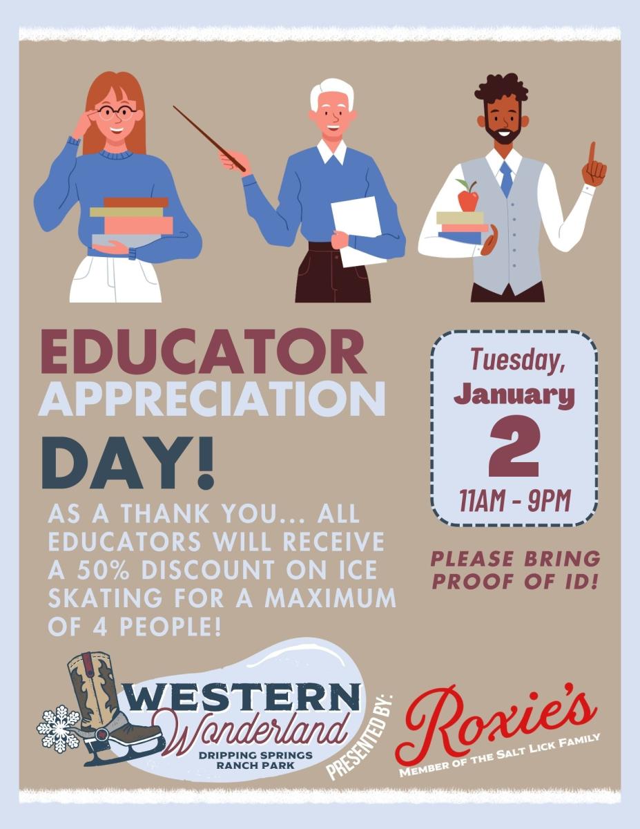 Education Appreciation Day Flyer!