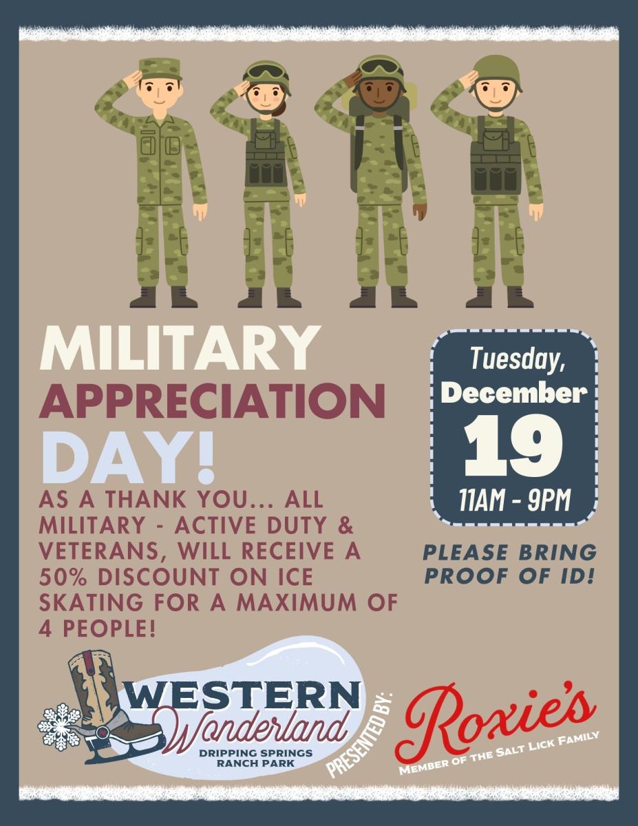 Military Appreciation Day!
