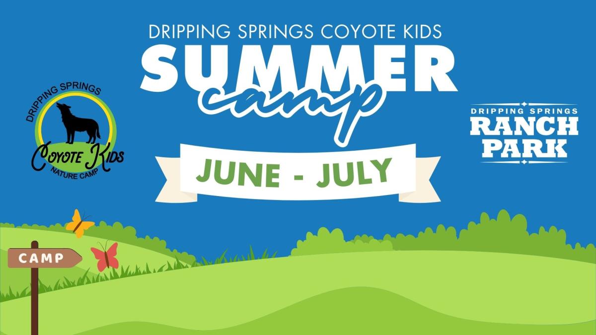 Summer Break Coyote Kids Nature Camp is from June - August