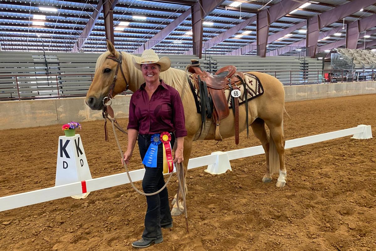 Horse with Ribbons