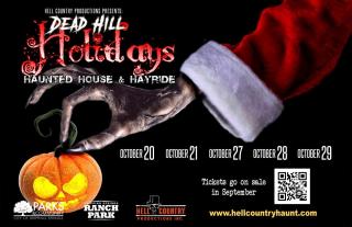 Dead Hill Holidays 2023 Flyer